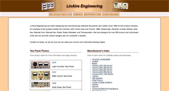Desktop Screenshot of linaire.com